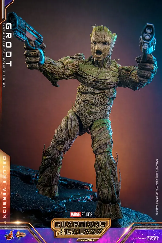 Guardians of the Galaxy Vol. 3 Movie Masterpiece Figurka Akcji 1/6 Groot (Deluxe Version) 32 cm zdjęcie produktu