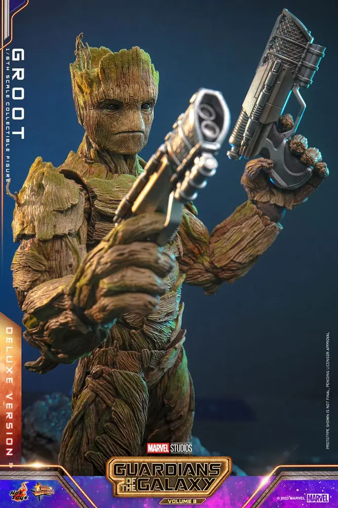 Guardians of the Galaxy Vol. 3 Movie Masterpiece Figurka Akcji 1/6 Groot (Deluxe Version) 32 cm zdjęcie produktu