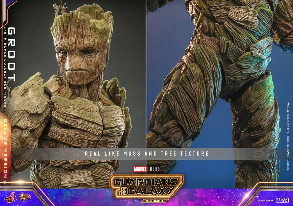 Guardians of the Galaxy Vol. 3 Movie Masterpiece Figurka Akcji 1/6 Groot (Deluxe Version) 32 cm zdjęcie produktu