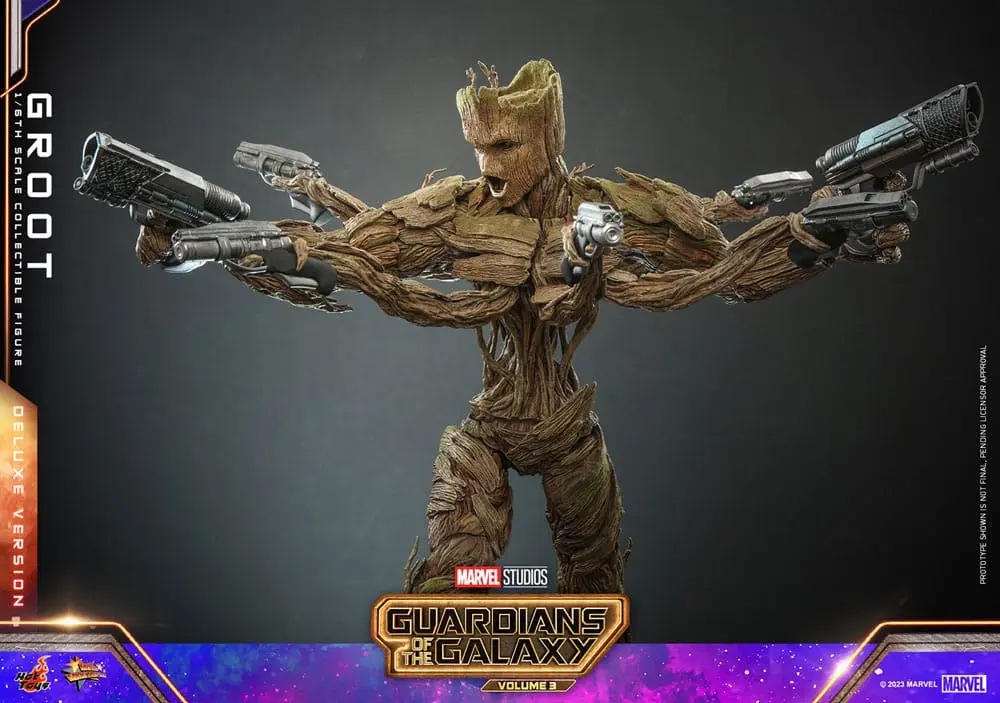 Guardians of the Galaxy Vol. 3 Movie Masterpiece Figurka Akcji 1/6 Groot (Deluxe Version) 32 cm zdjęcie produktu