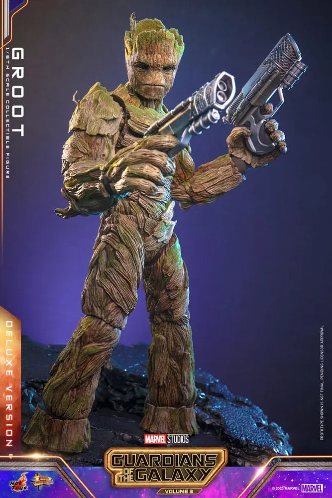 Guardians of the Galaxy Vol. 3 Movie Masterpiece Figurka Akcji 1/6 Groot (Deluxe Version) 32 cm zdjęcie produktu