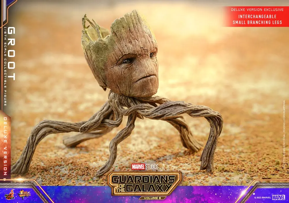 Guardians of the Galaxy Vol. 3 Movie Masterpiece Figurka Akcji 1/6 Groot (Deluxe Version) 32 cm zdjęcie produktu