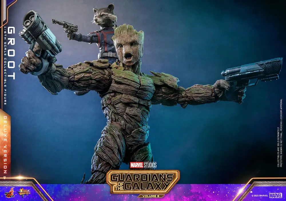 Guardians of the Galaxy Vol. 3 Movie Masterpiece Figurka Akcji 1/6 Groot (Deluxe Version) 32 cm zdjęcie produktu