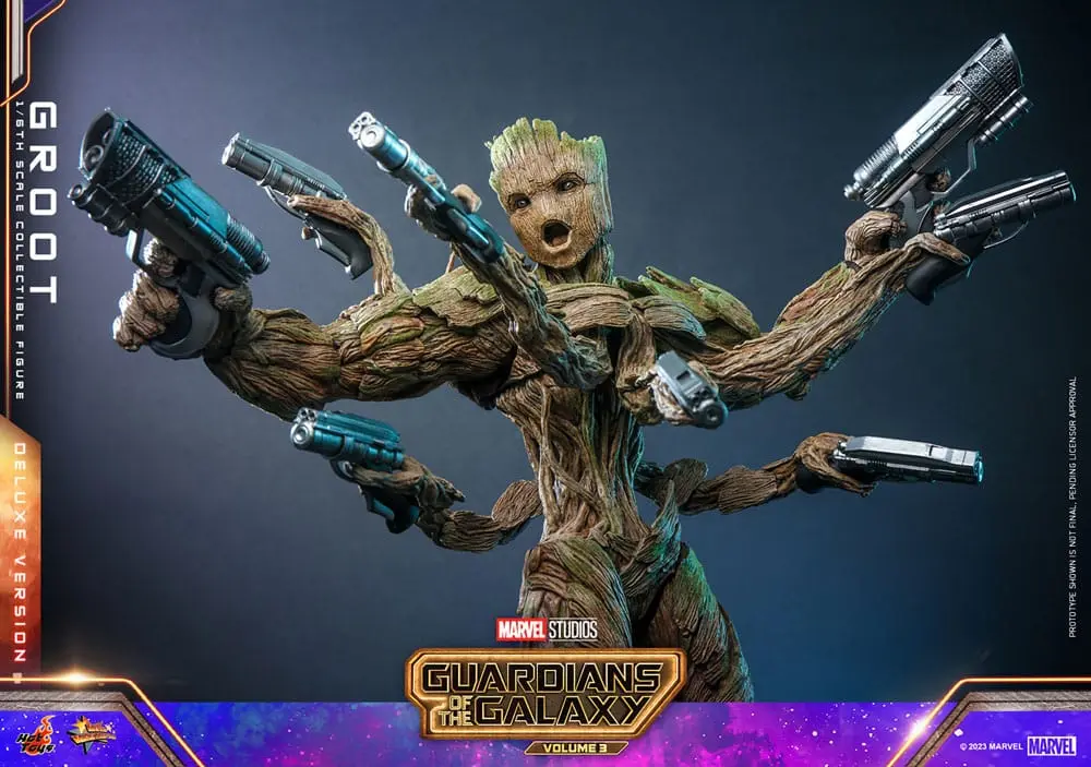 Guardians of the Galaxy Vol. 3 Movie Masterpiece Figurka Akcji 1/6 Groot (Deluxe Version) 32 cm zdjęcie produktu