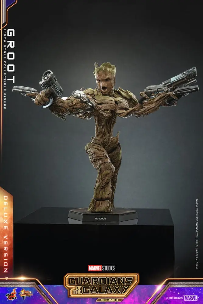 Guardians of the Galaxy Vol. 3 Movie Masterpiece Figurka Akcji 1/6 Groot (Deluxe Version) 32 cm zdjęcie produktu