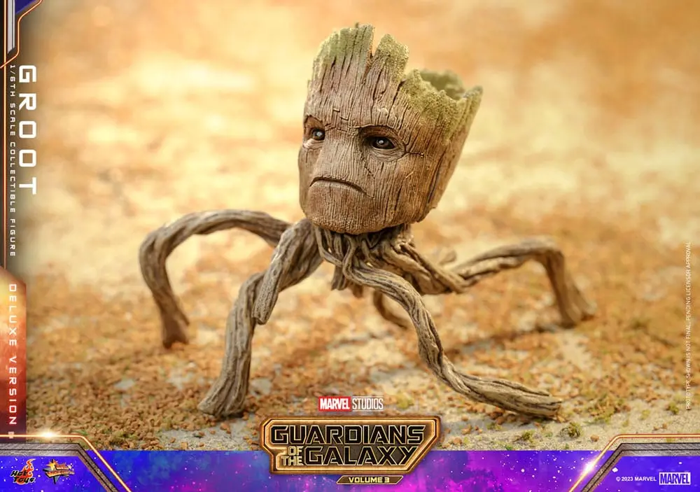 Guardians of the Galaxy Vol. 3 Movie Masterpiece Figurka Akcji 1/6 Groot (Deluxe Version) 32 cm zdjęcie produktu