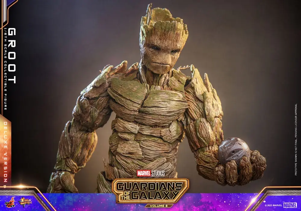 Guardians of the Galaxy Vol. 3 Movie Masterpiece Figurka Akcji 1/6 Groot (Deluxe Version) 32 cm zdjęcie produktu