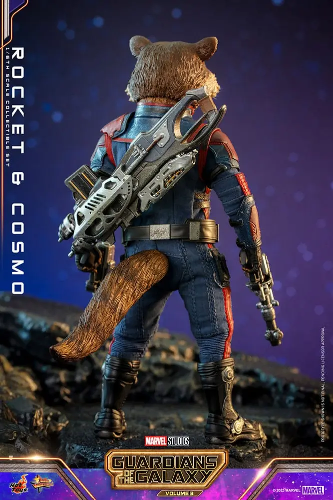 Guardians of the Galaxy Vol. 3 Movie Masterpiece Figurki Akcji 1/6 Rocket & Cosmo 16 cm zdjęcie produktu