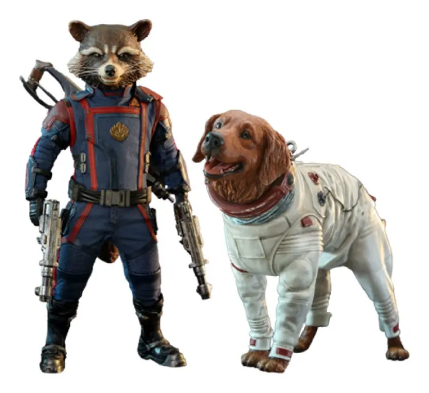 Guardians of the Galaxy Vol. 3 Movie Masterpiece Figurki Akcji 1/6 Rocket & Cosmo 16 cm zdjęcie produktu