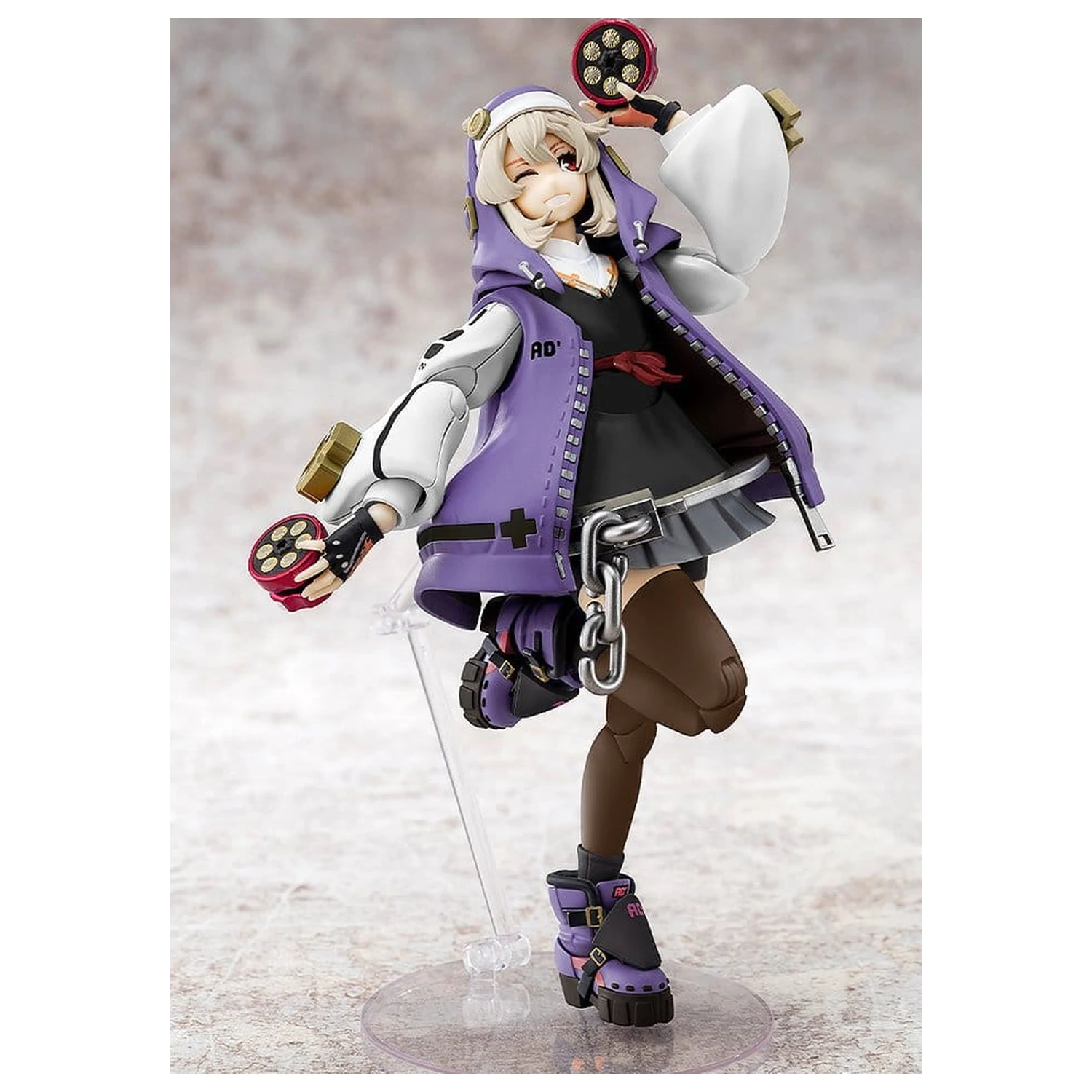 Guilty Gear Strive Zestaw modeli plastikowych Bridget Articulated Purple Color Ver. 14 cm zdjęcie produktu