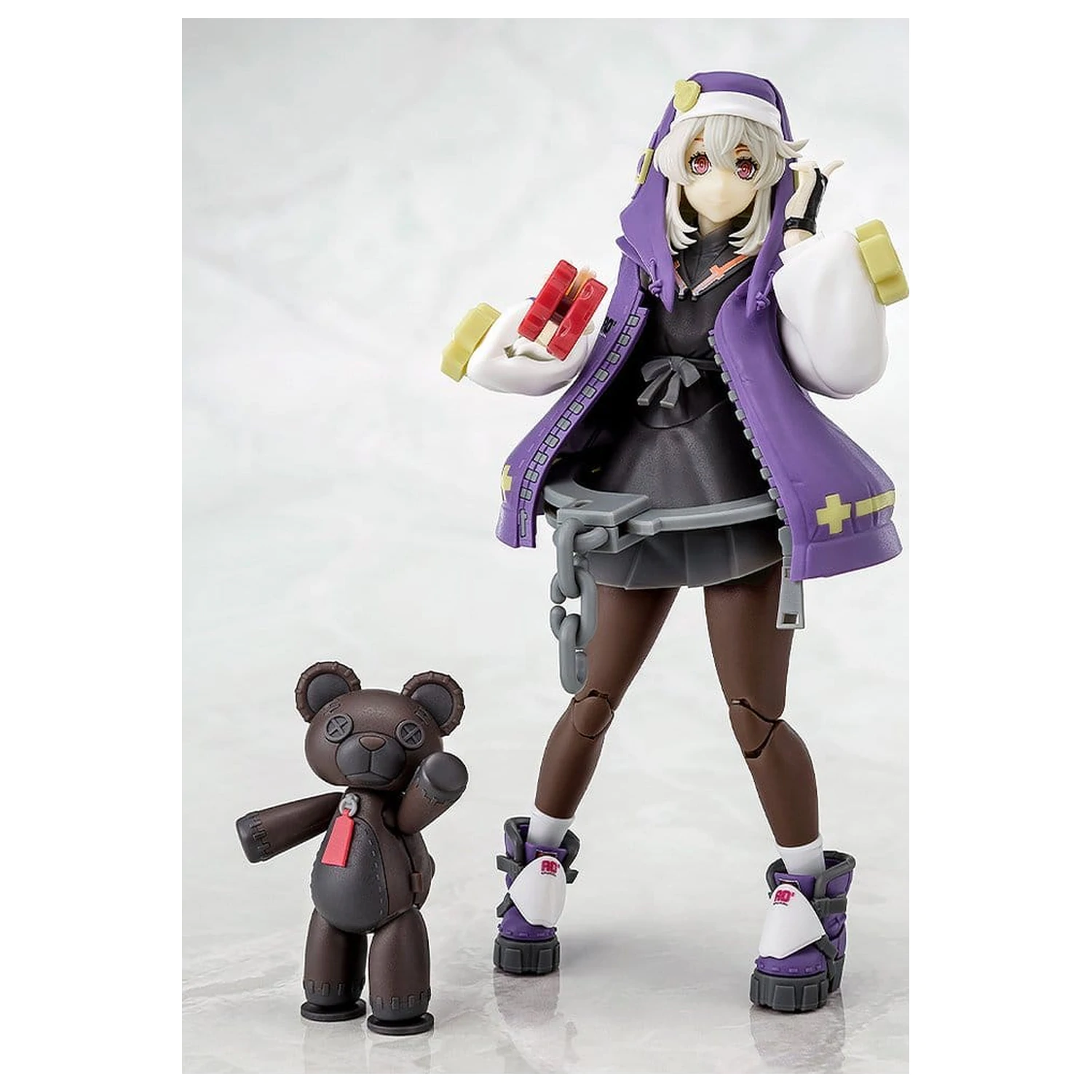 Guilty Gear Strive Zestaw modeli plastikowych Bridget Articulated Purple Color Ver. 14 cm zdjęcie produktu