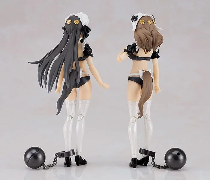 Guilty Princess Plastic Model Kit PLAMAX GP-07 Underwear Body Girl Ran & Jelly: Maid Ver. Zestaw 16 cm zdjęcie produktu