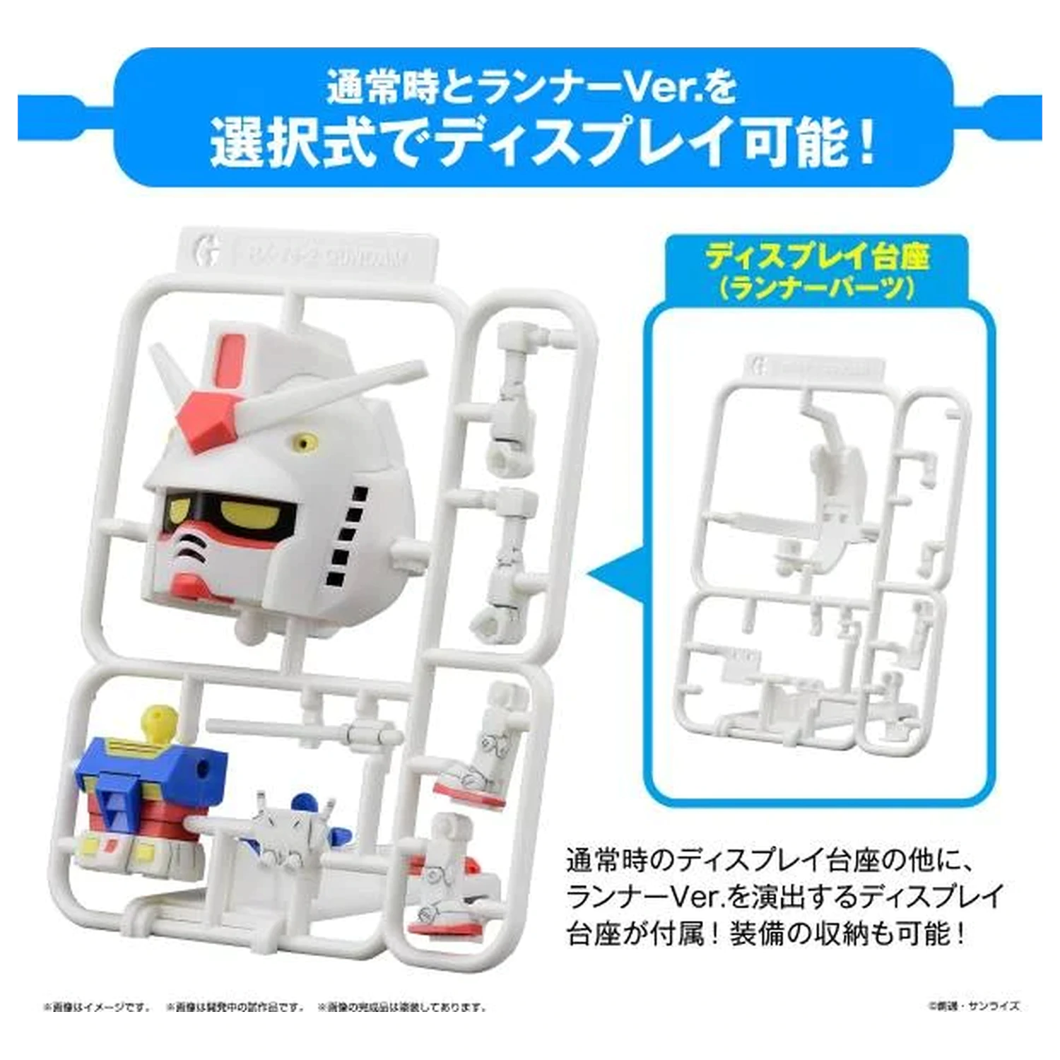 Gundam 1/1 Gunpla-Kun Zestaw DX (z wersją Runner) Model do sklejania zdjęcie produktu