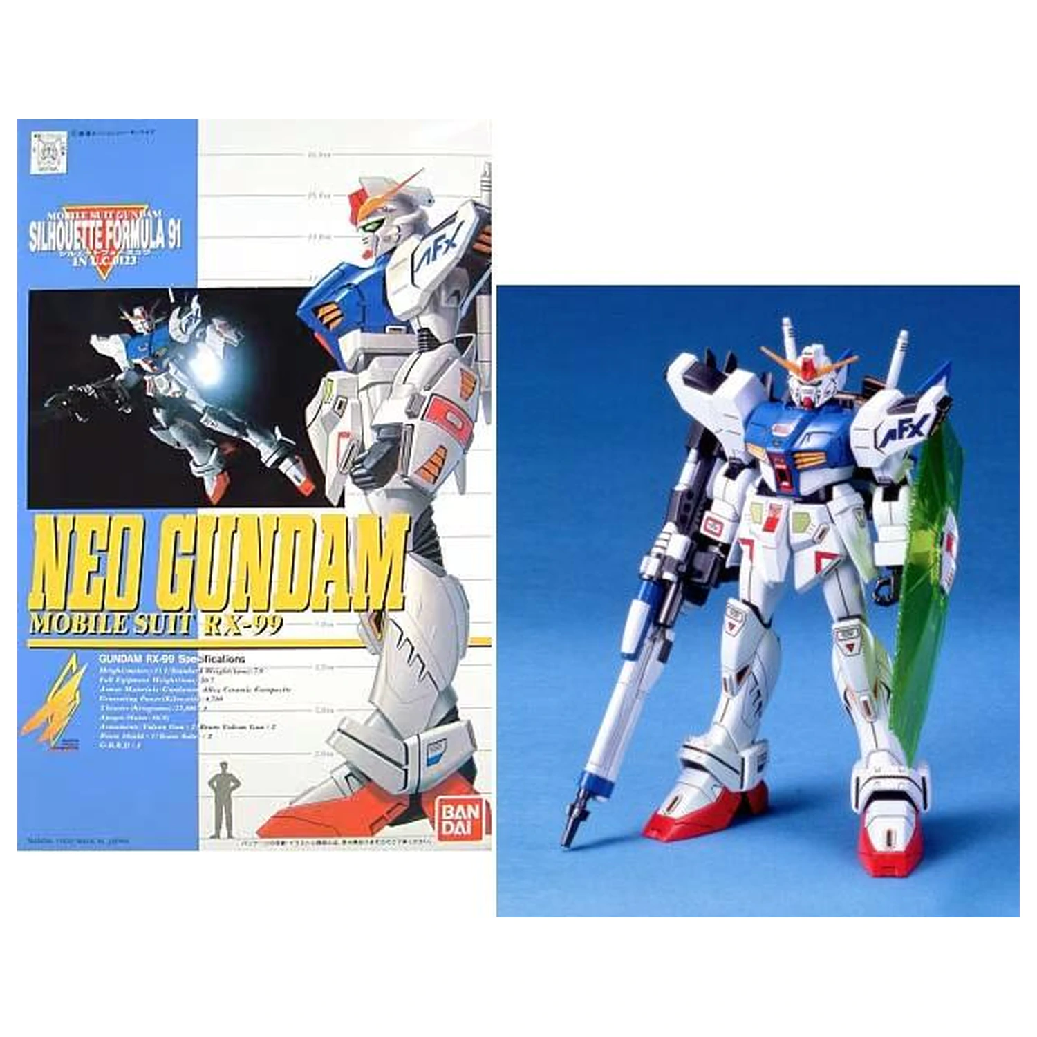 Model do składania Gundam 1/100 RX-99 Neo Gundam zdjęcie produktu