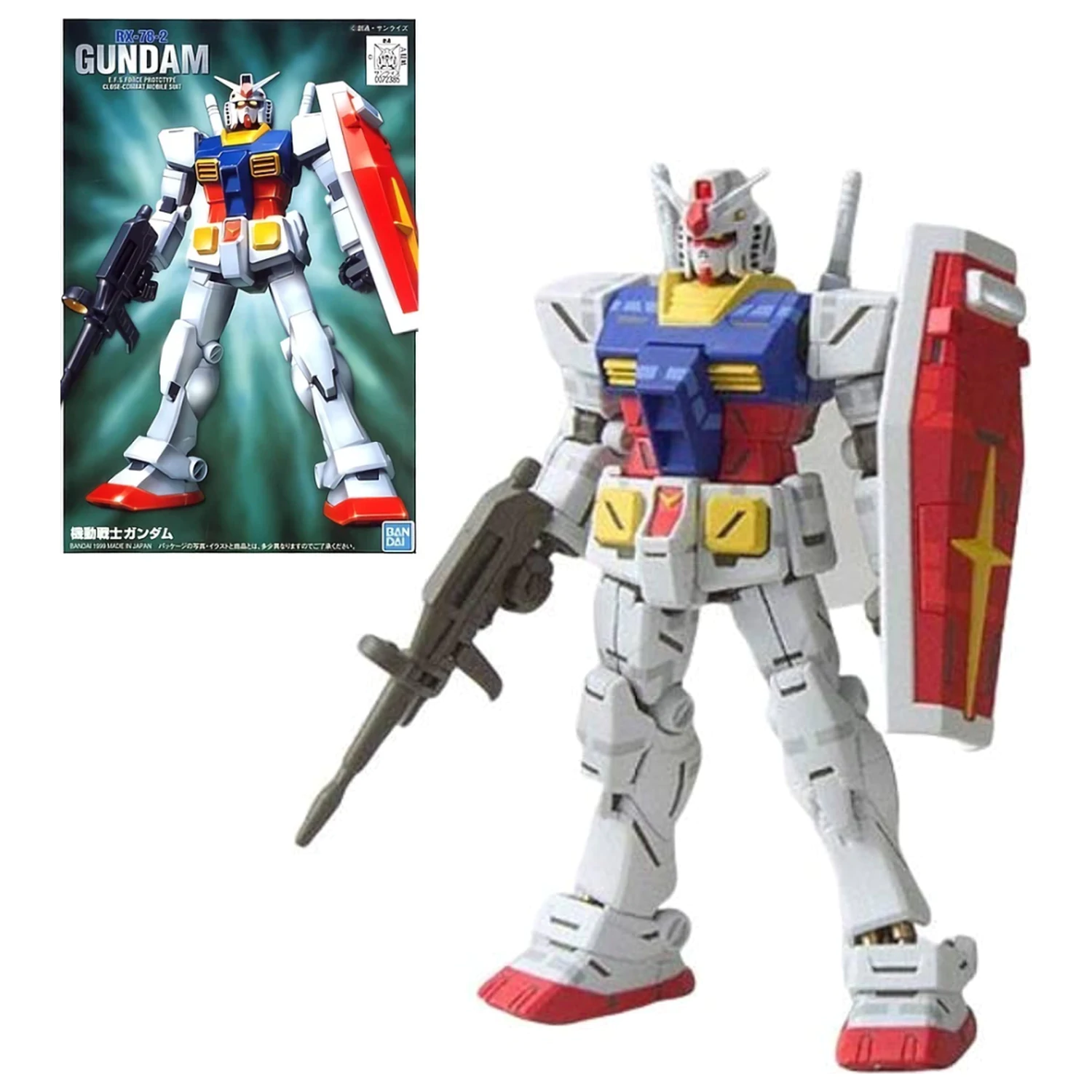 Gundam 1/144 FG Zestaw modelarski Gundam 13cm zdjęcie produktu