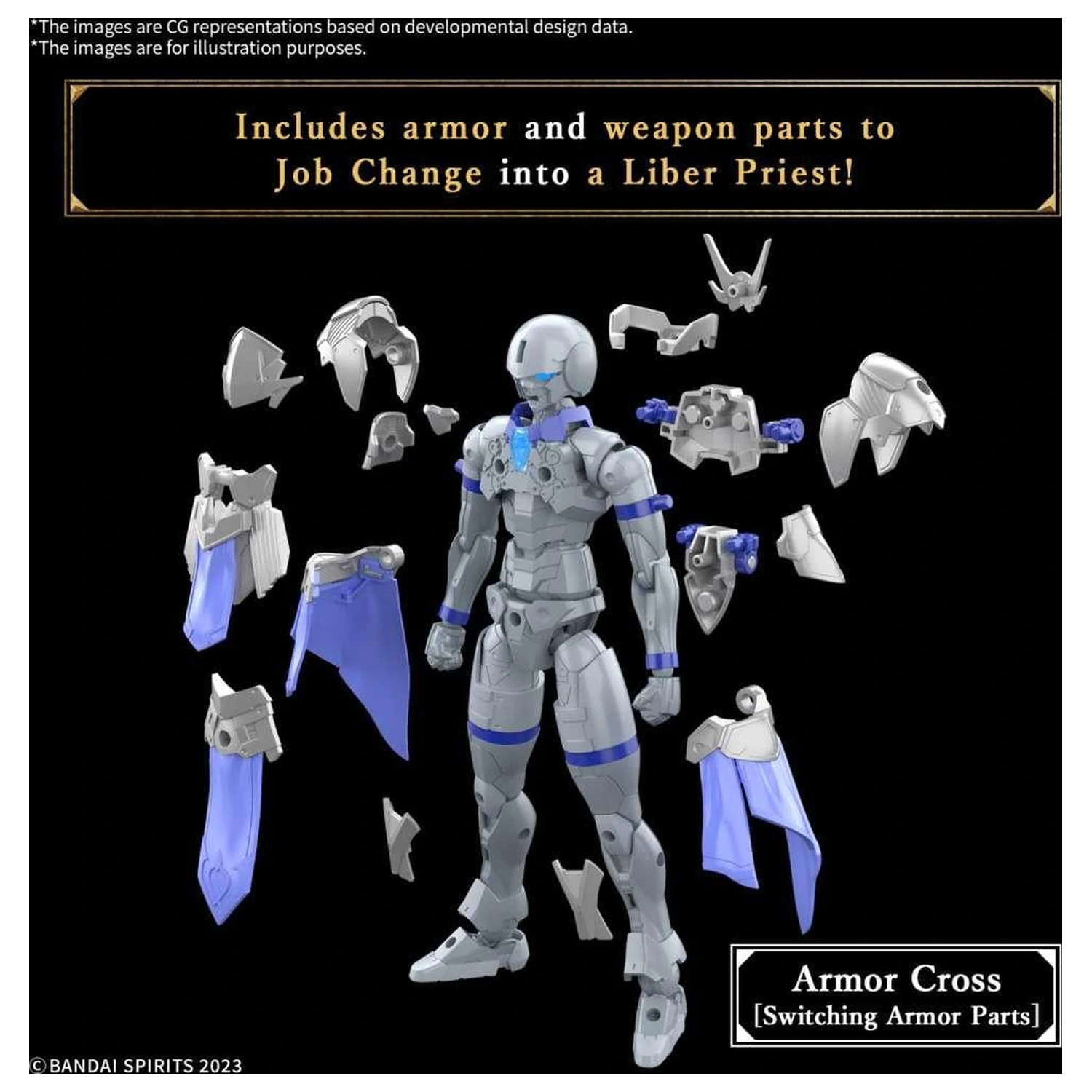 Gundam 30MF Liber Bishop Zestaw Modeli zdjęcie produktu