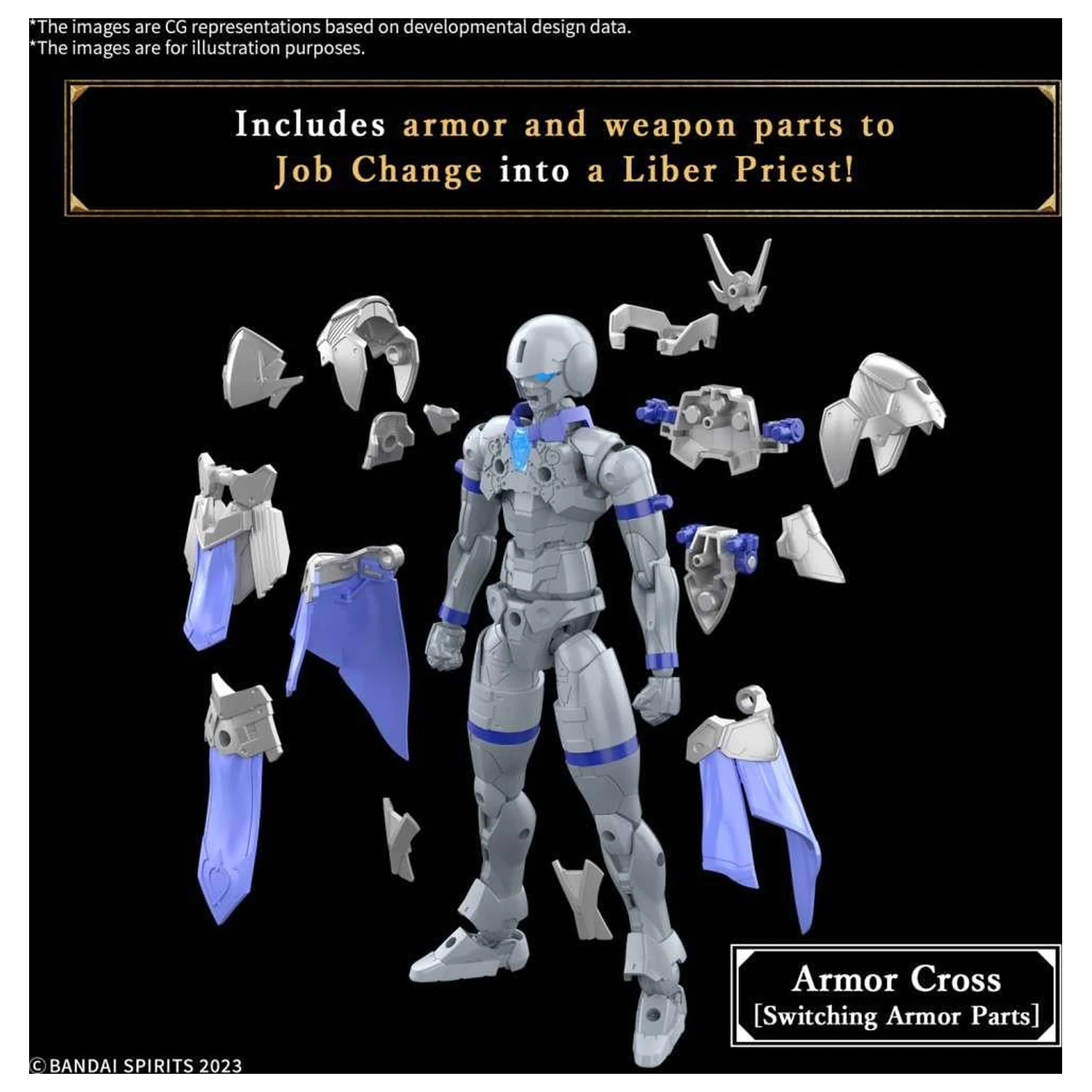 Gundam 30MF Liber Priest Zestaw Modeli zdjęcie produktu