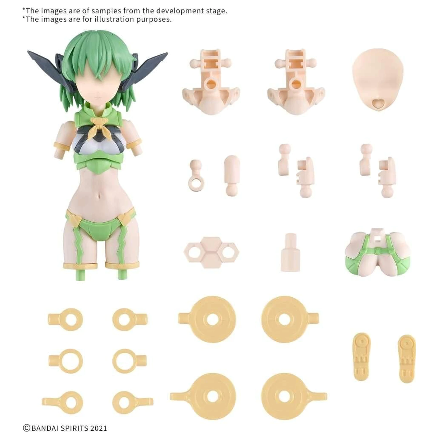 Gundam 30MS Option Parts Zestaw 16 Model Kit zdjęcie produktu