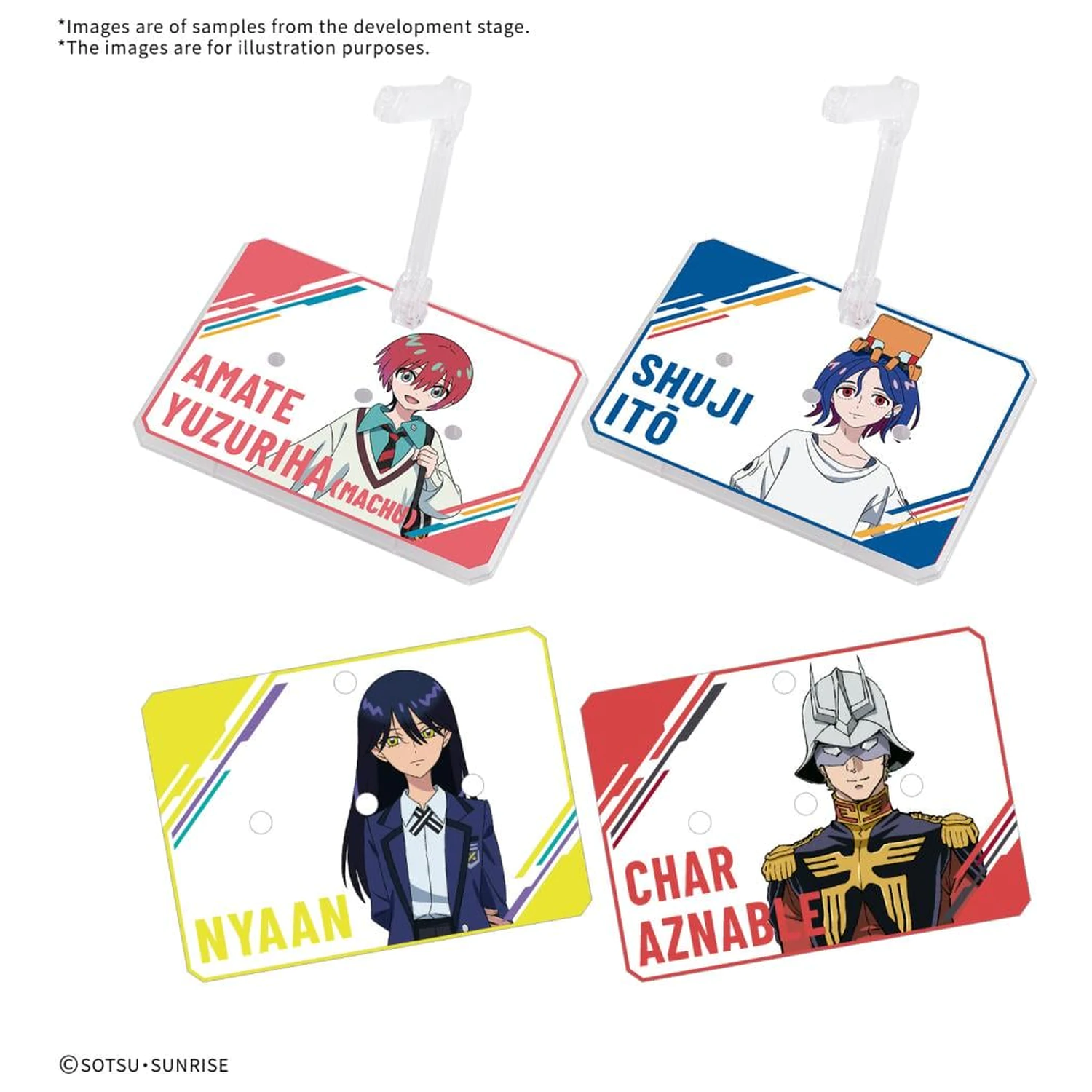 GUNDAM Action Base 7 Clear Color Mobile Suit GQuuuuuuX Stickers Set zdjęcie produktu