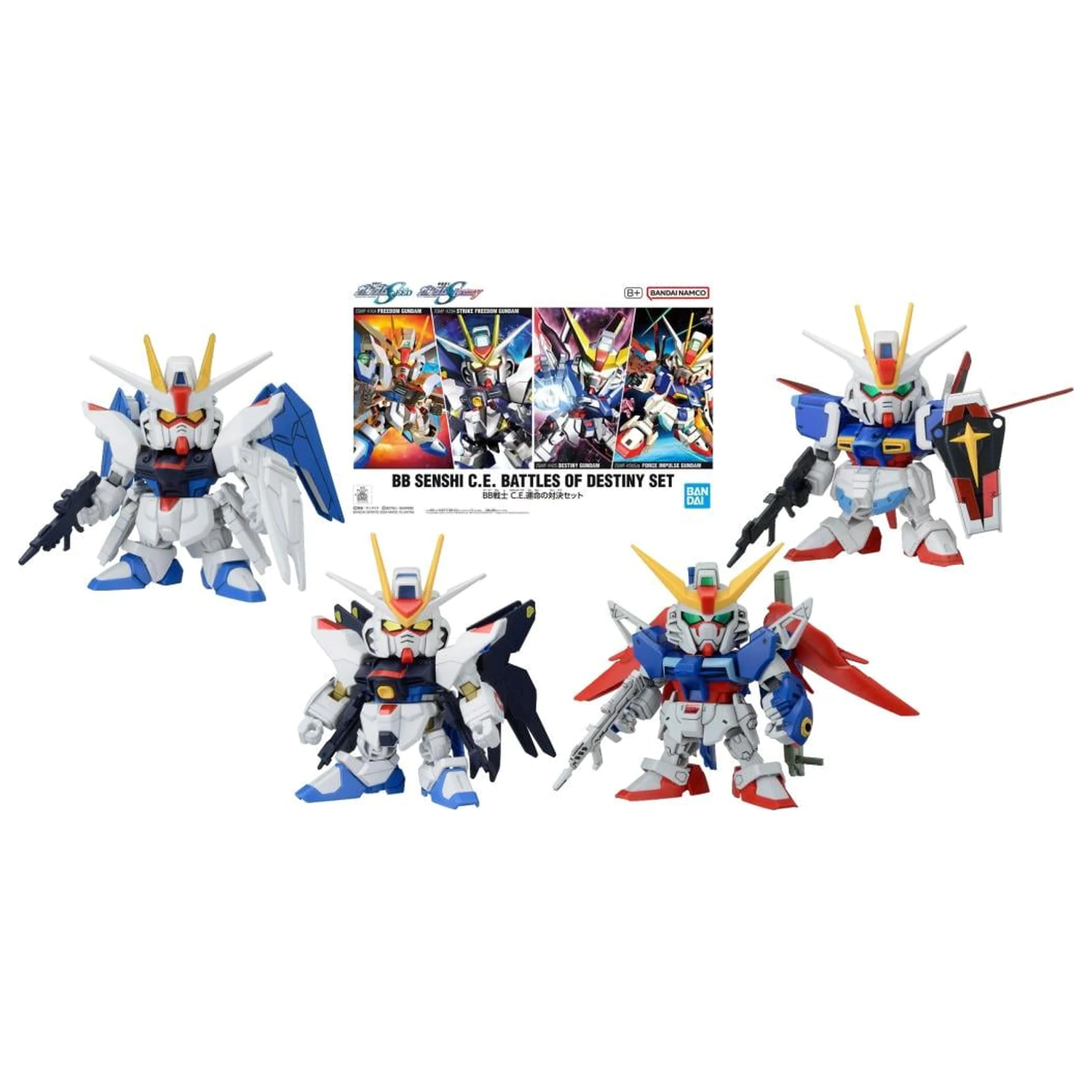 Gundam BB Senshi CE Battle of Destiny Zestaw Model Kit zdjęcie produktu