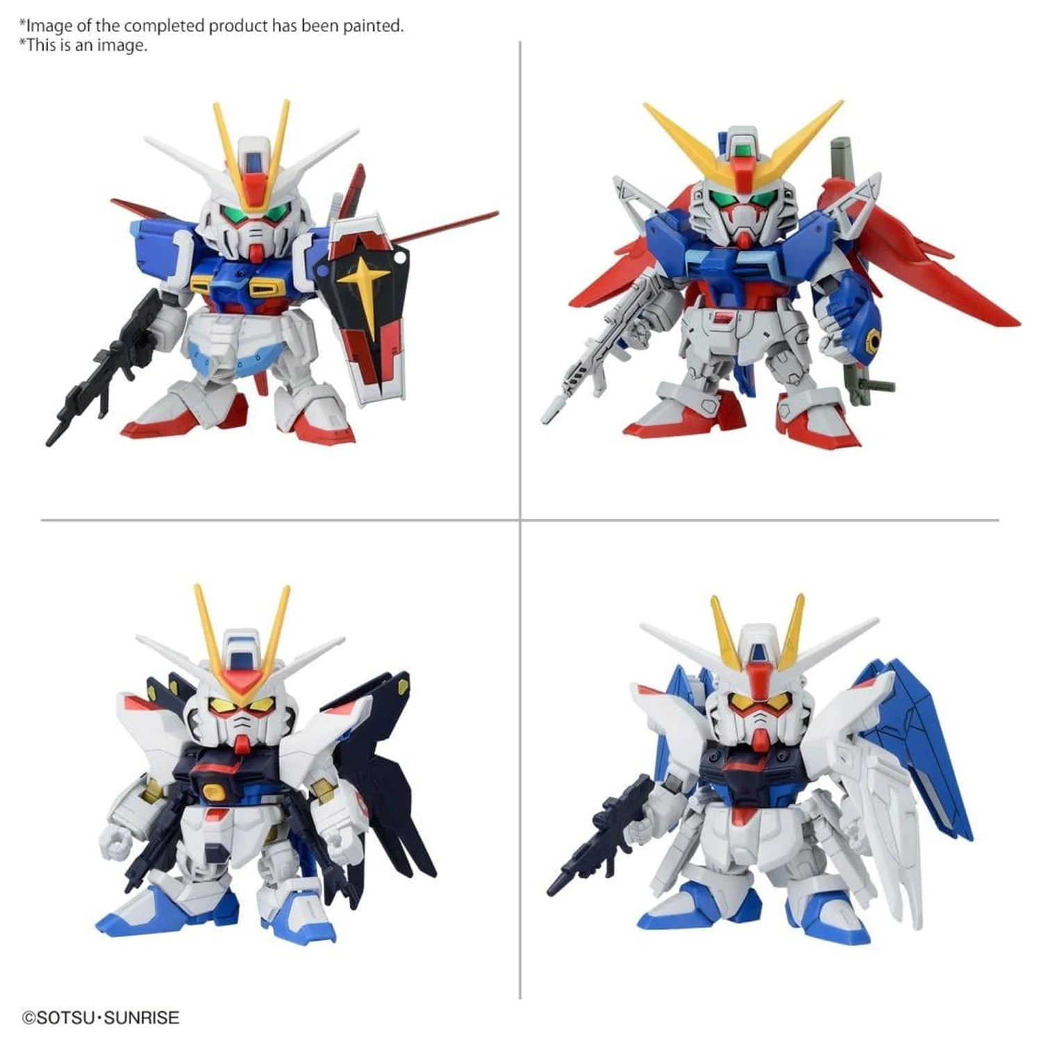 Gundam BB Senshi CE Battle of Destiny Zestaw Model Kit zdjęcie produktu
