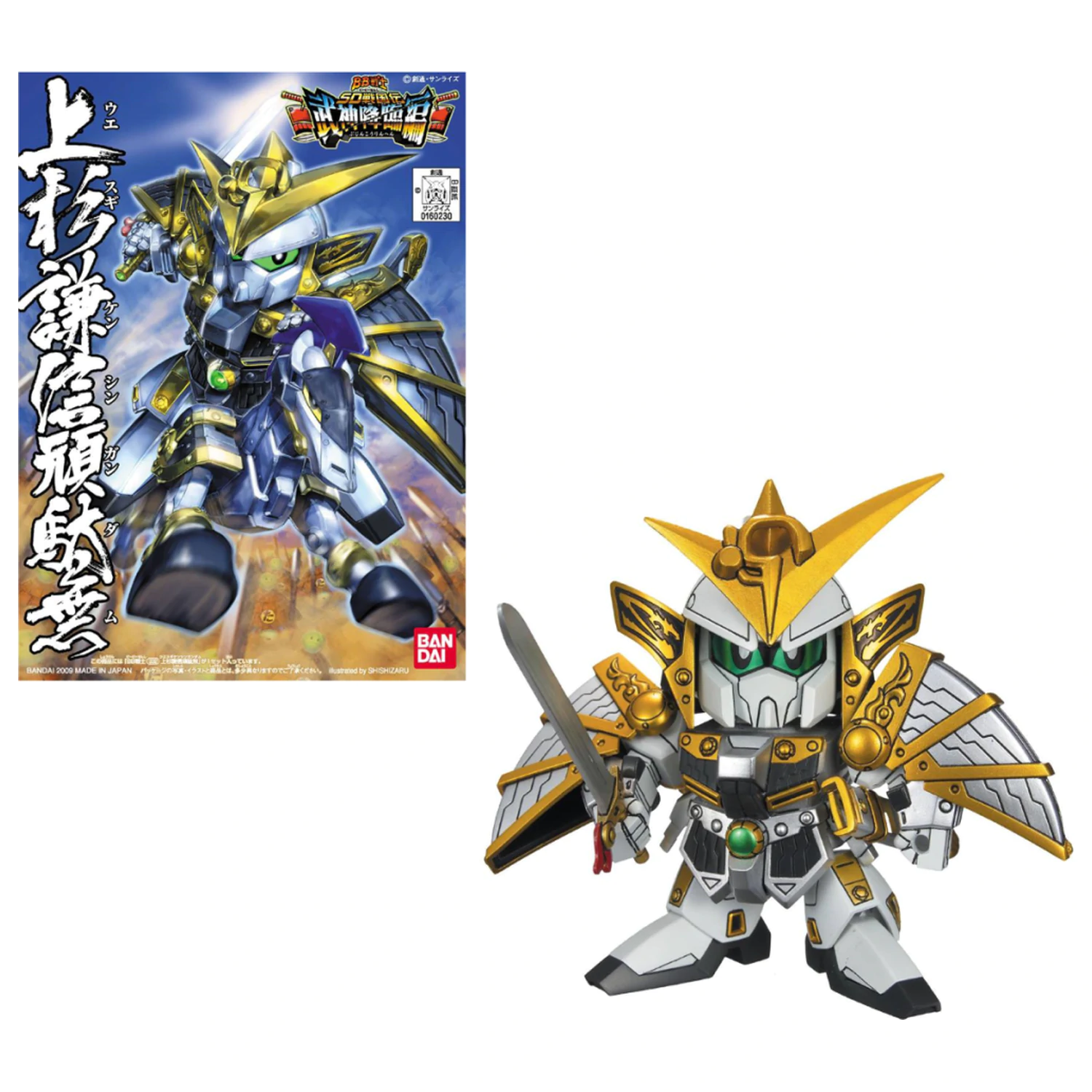 GUNDAM BB332 Uesugi Kenshin Gundam Model Kit zdjęcie produktu
