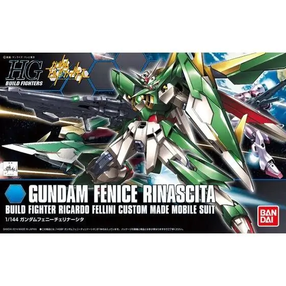 Gundam Build Fighters Gundam Fenice Rinascita figurka zdjęcie produktu