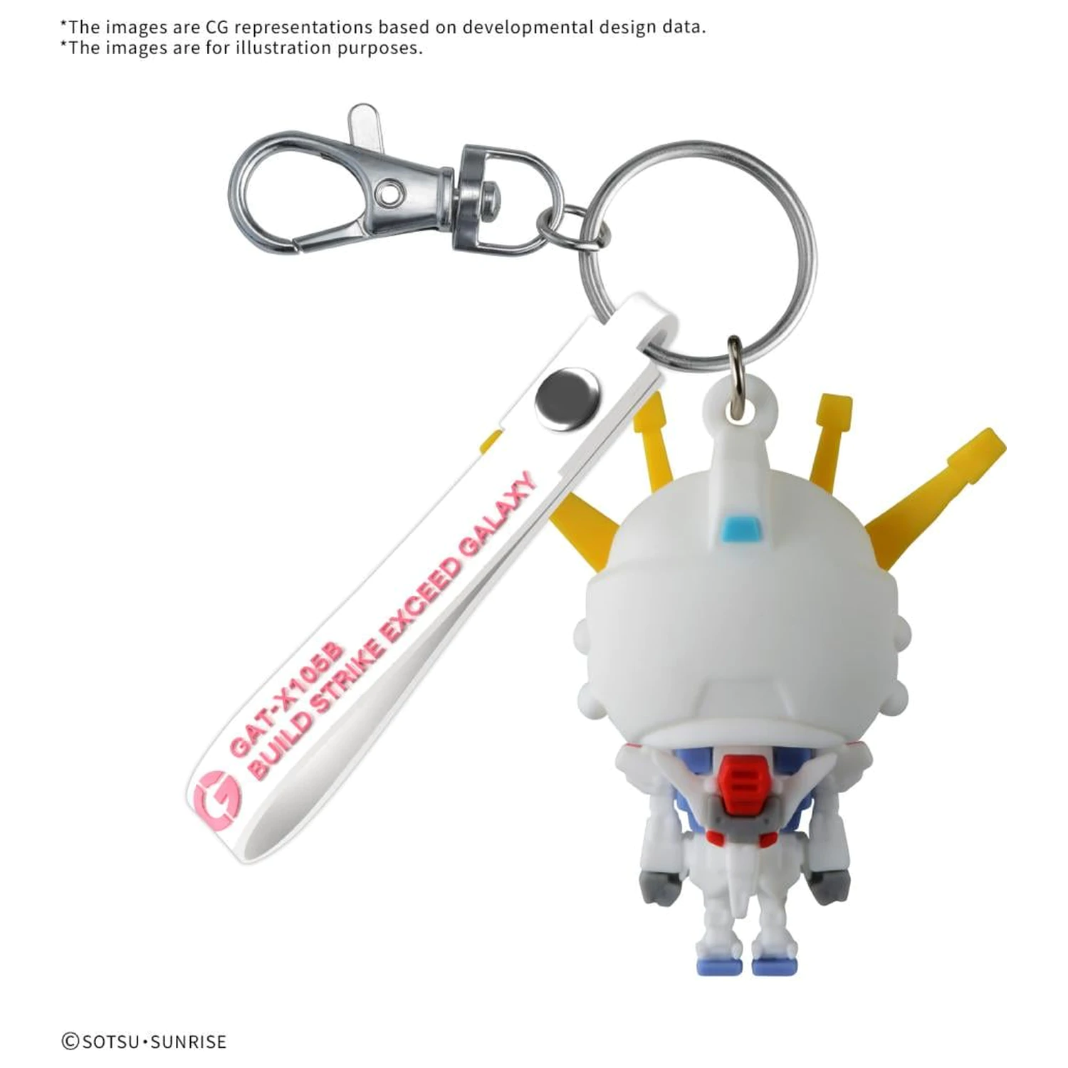 Gundam Build Stpla-kun 3D Gumowy Brelok Maskotka zdjęcie produktu