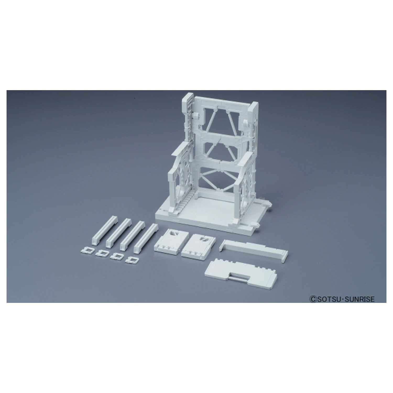 Gundam Builders Parts System Base 001 Biały Model Kit zdjęcie produktu