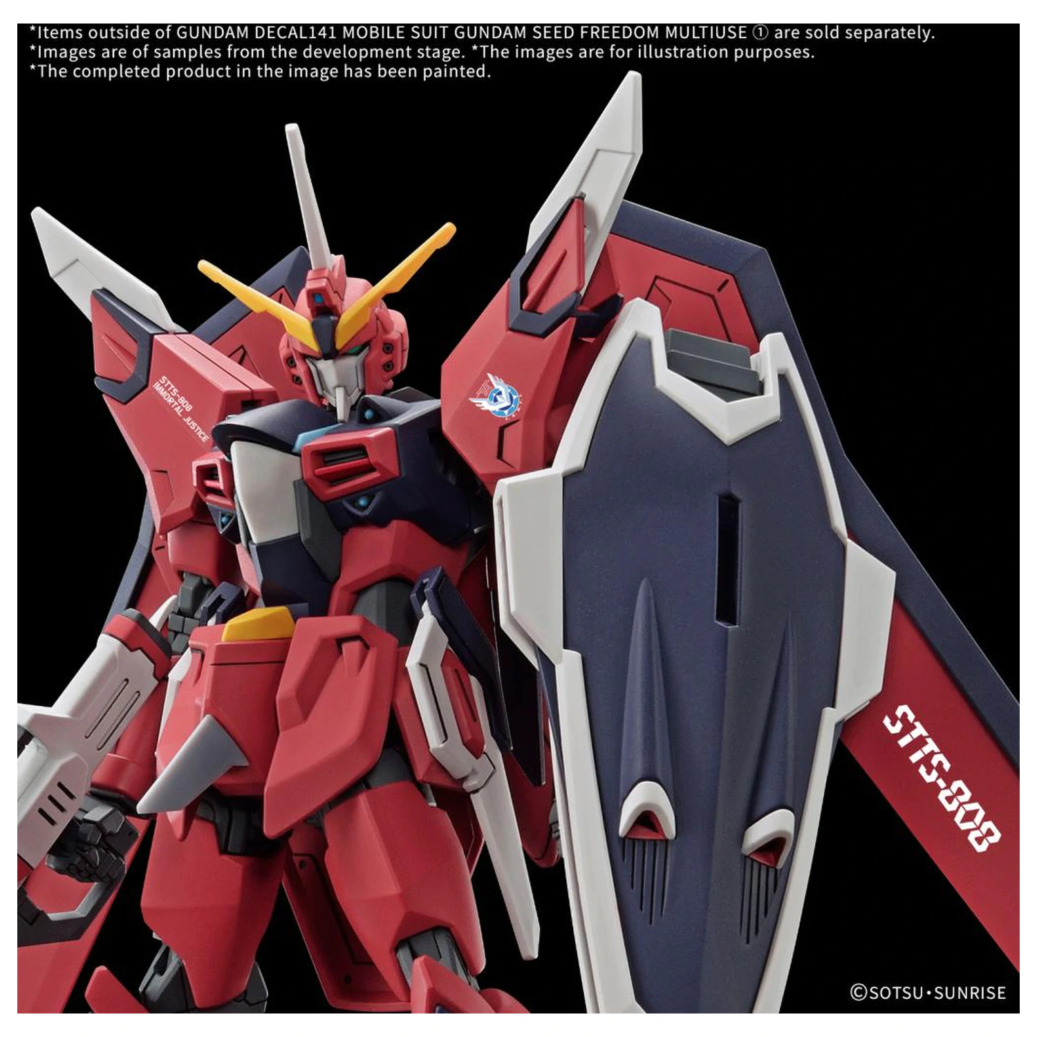 Gundam Decal 141 Gundam Seed Freedom Multiuse 1 zestaw do składania modelu zdjęcie produktu