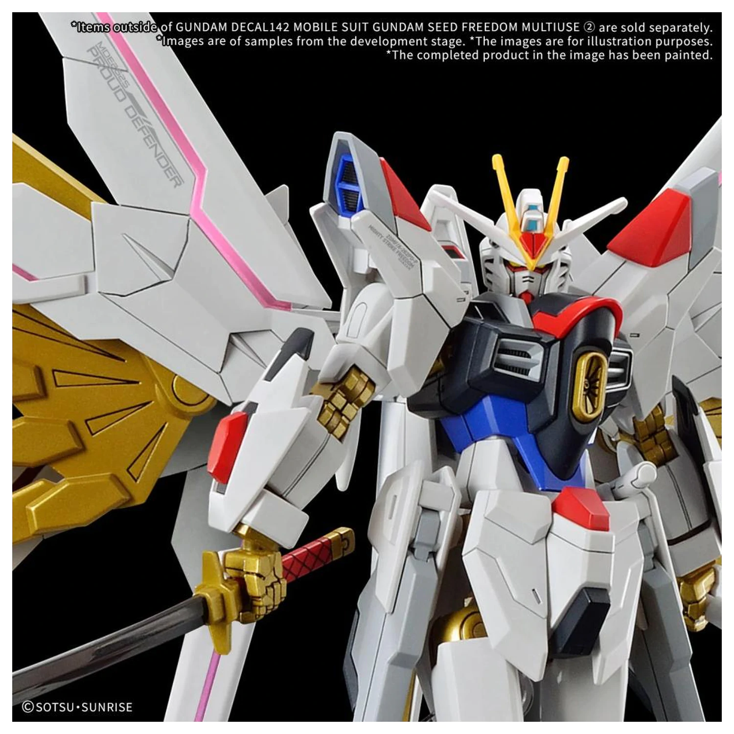 Gundam Decal 142 Gundam Seed Freedom Wielofunkcyjna 2 Zestaw Modeli zdjęcie produktu