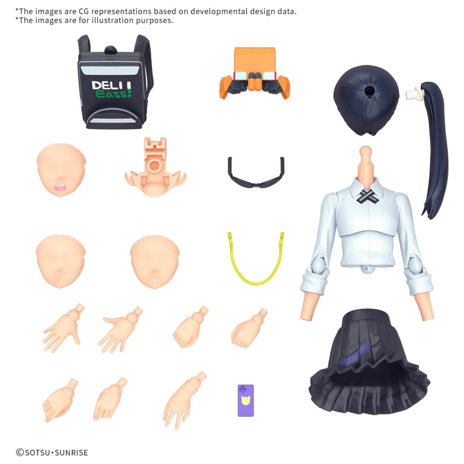 Gundam Figure-rise Standard Nyaan Model Zestaw zdjęcie produktu