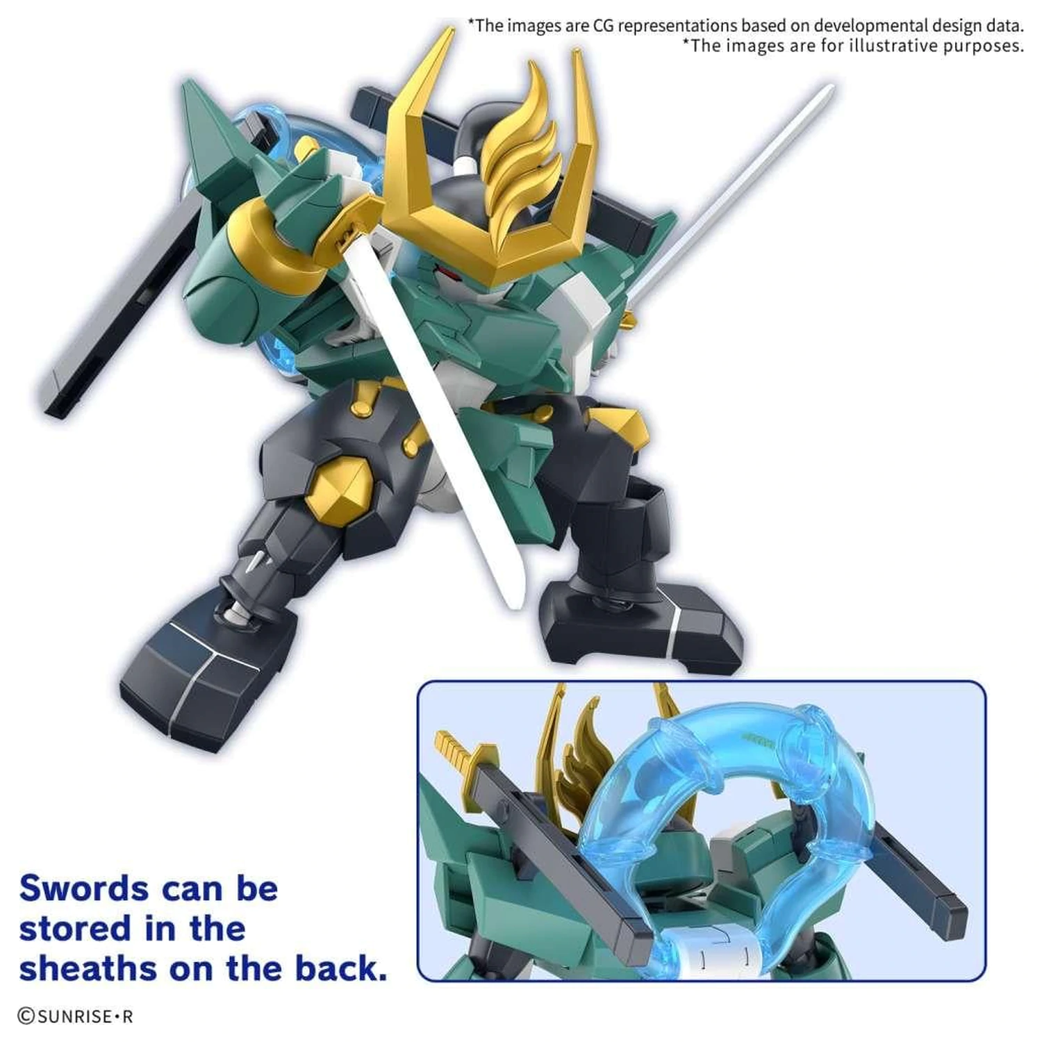 Gundam Fujinmaru zestaw modelarski zdjęcie produktu
