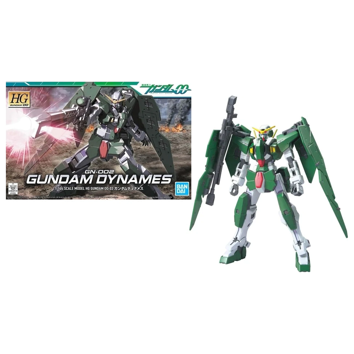 Gundam HG 1/144 Arios Gundam Dynames GN-002 Zestaw modeli zdjęcie produktu