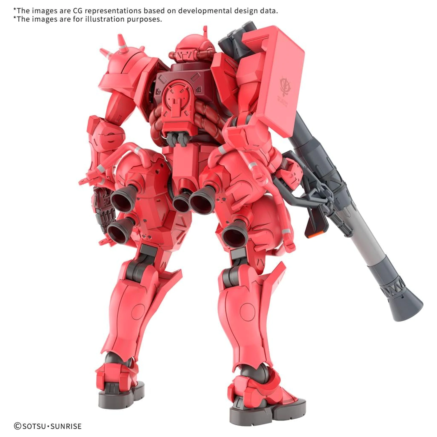 GUNDAM HG 1/144 Char's Zaku (GQ) Zestaw Modelowy zdjęcie produktu