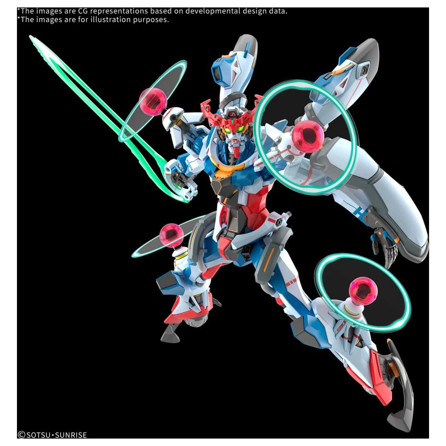 Gundam HG 1/144 GQuuuuuuX (Endymion Unit Awakened) Zestaw Modelarski zdjęcie produktu