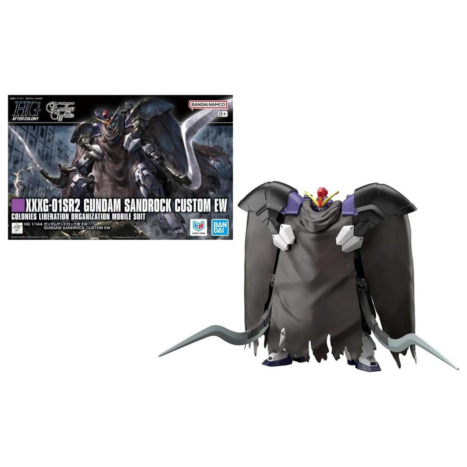 Gundam HG 1/144 Gundam Sandrock Custom EW Model Kit zdjęcie produktu