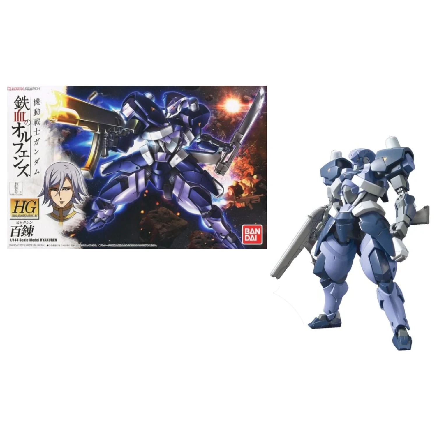 GUNDAM HG 1/144 Hyakuren Zestaw modelarski zdjęcie produktu