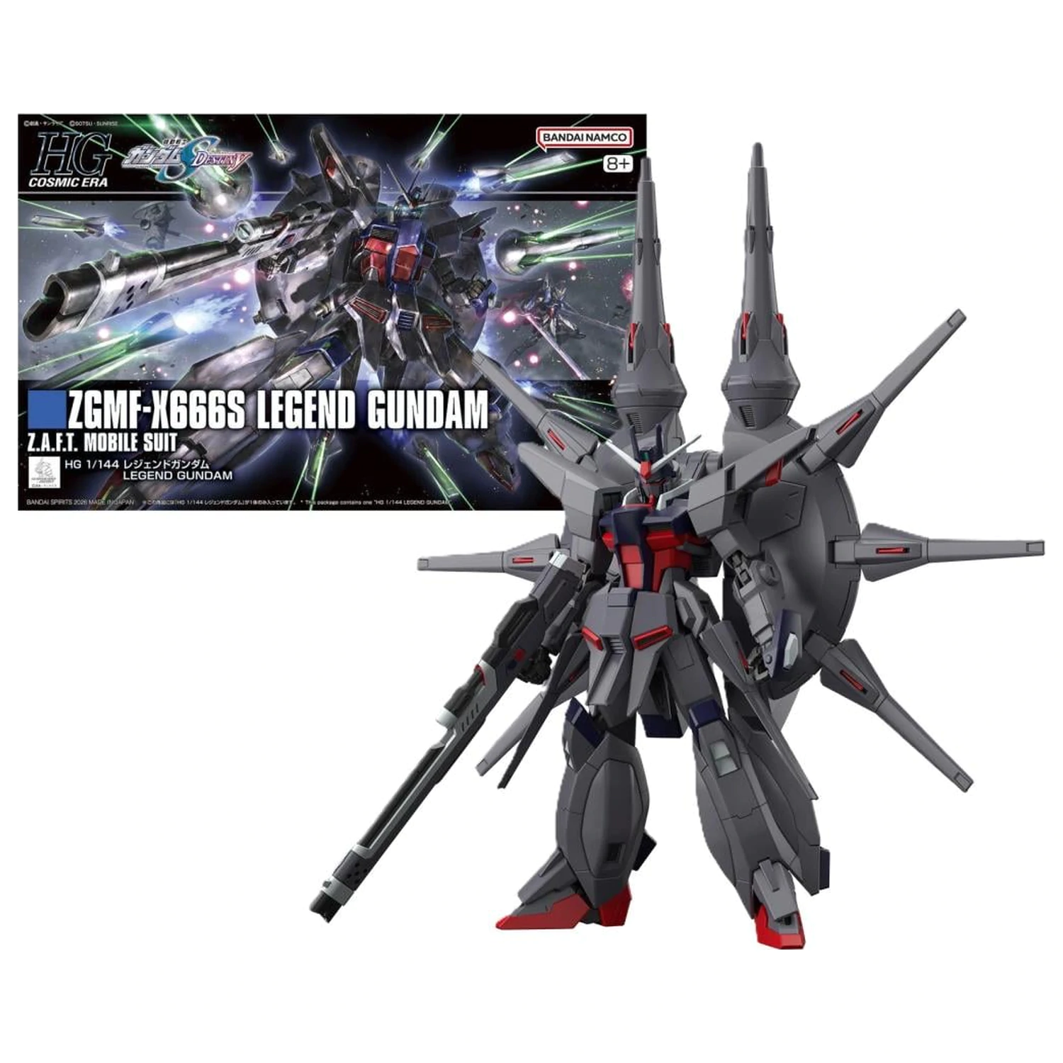 Gundam HG 1/144 Legend Gundam zestaw Modelu zdjęcie produktu