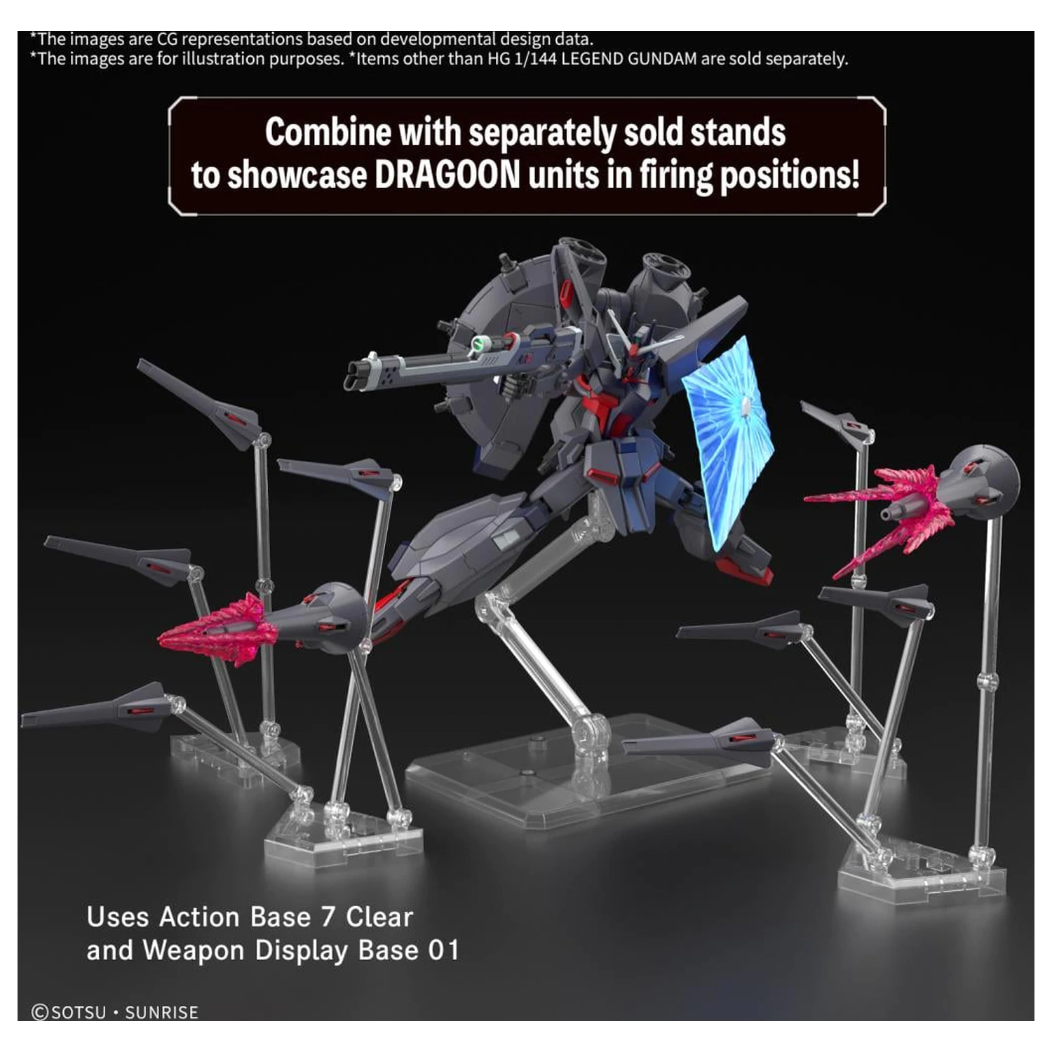 Gundam HG 1/144 Legend Gundam zestaw Modelu zdjęcie produktu