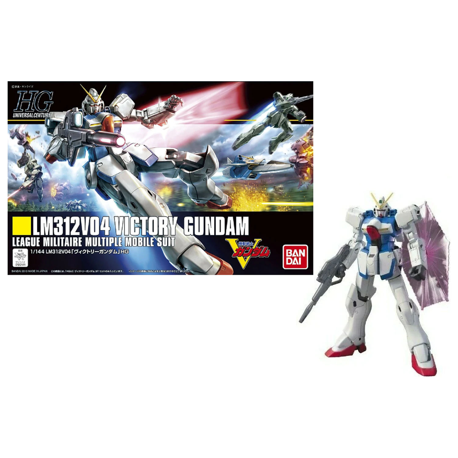 Gundam HG 1/144 LM312V04 Victory Gundam zestaw modelowy zdjęcie produktu