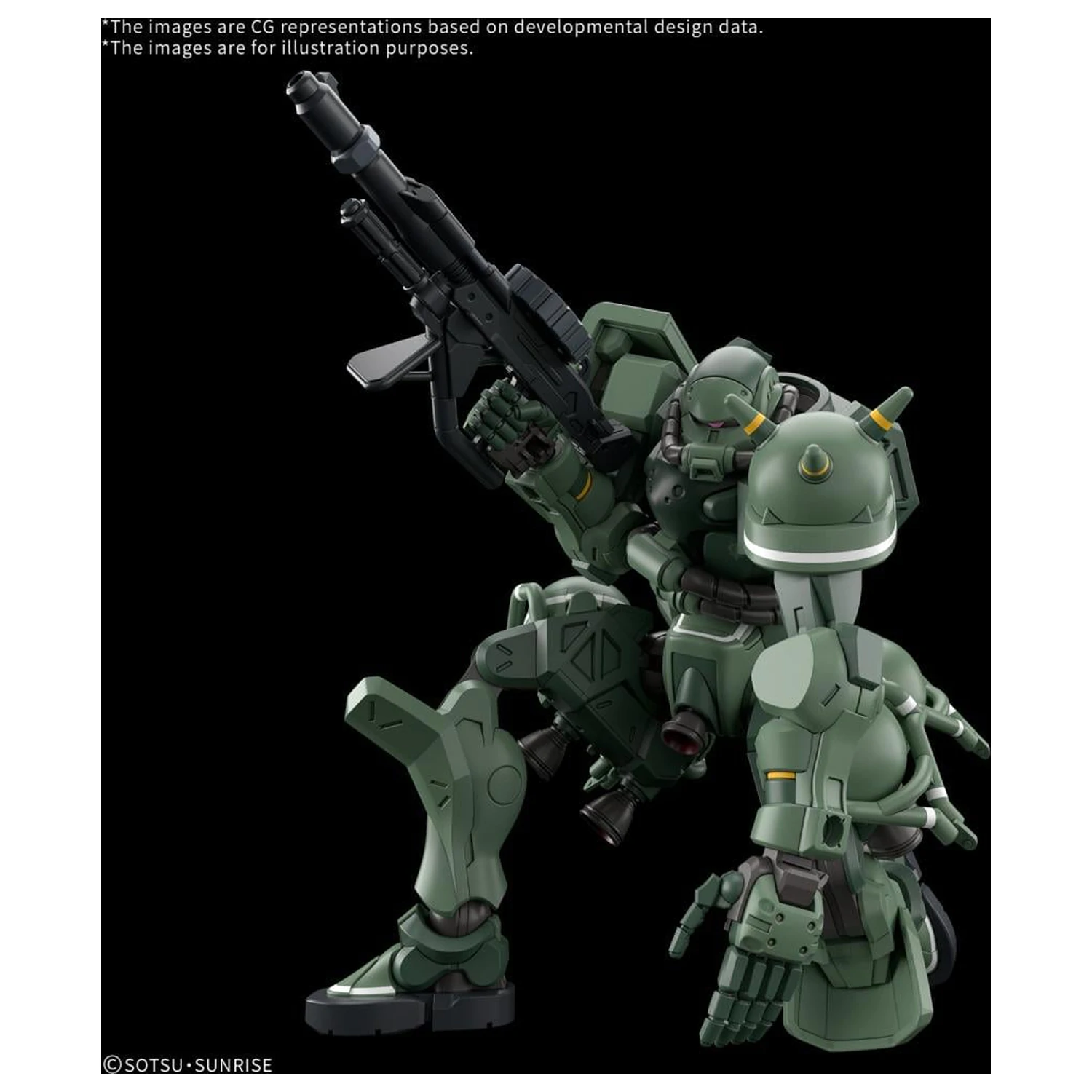 GUNDAM HG 1/144 Zaku (GQ) Zestaw Modelowy zdjęcie produktu