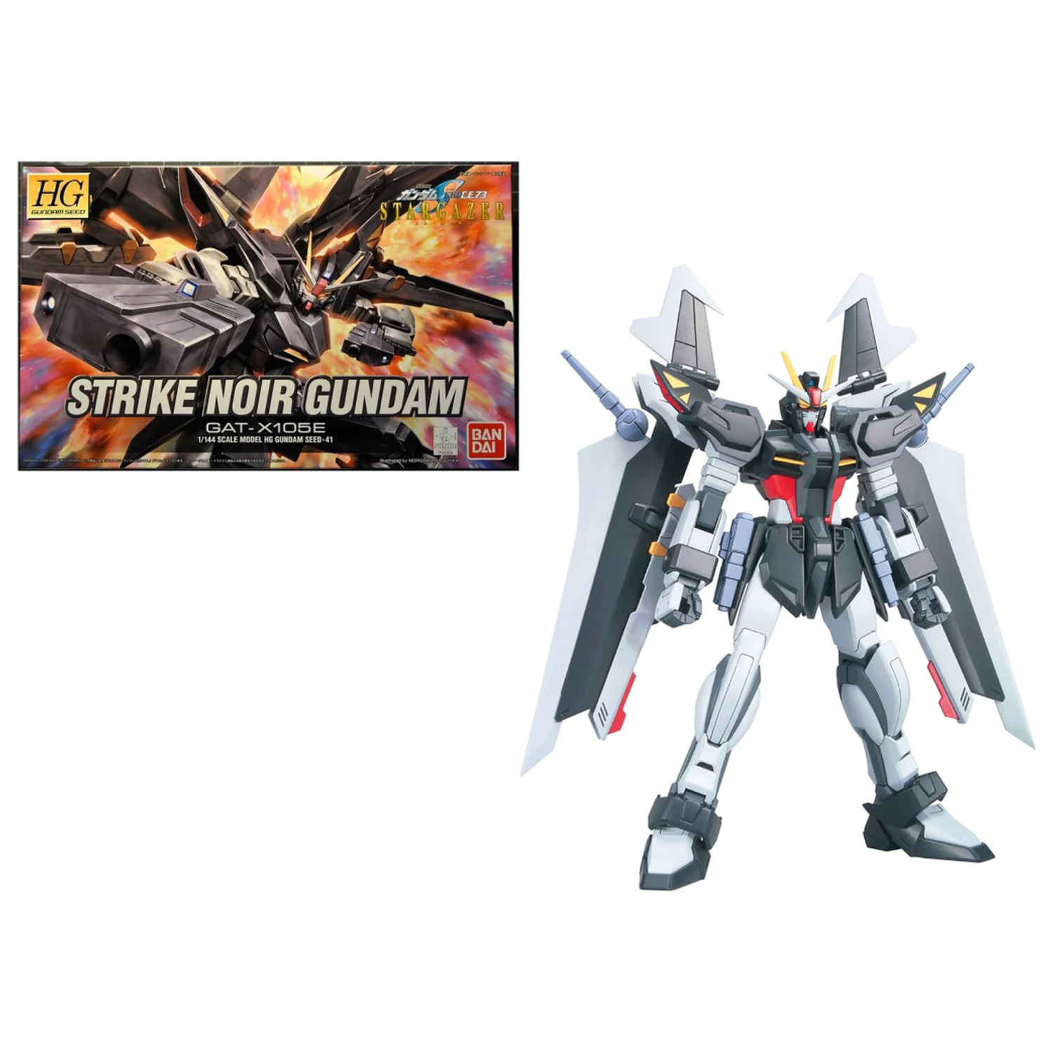 GUNDAM HG Strike Noir Gundam 1/144 zestaw modelowy zdjęcie produktu