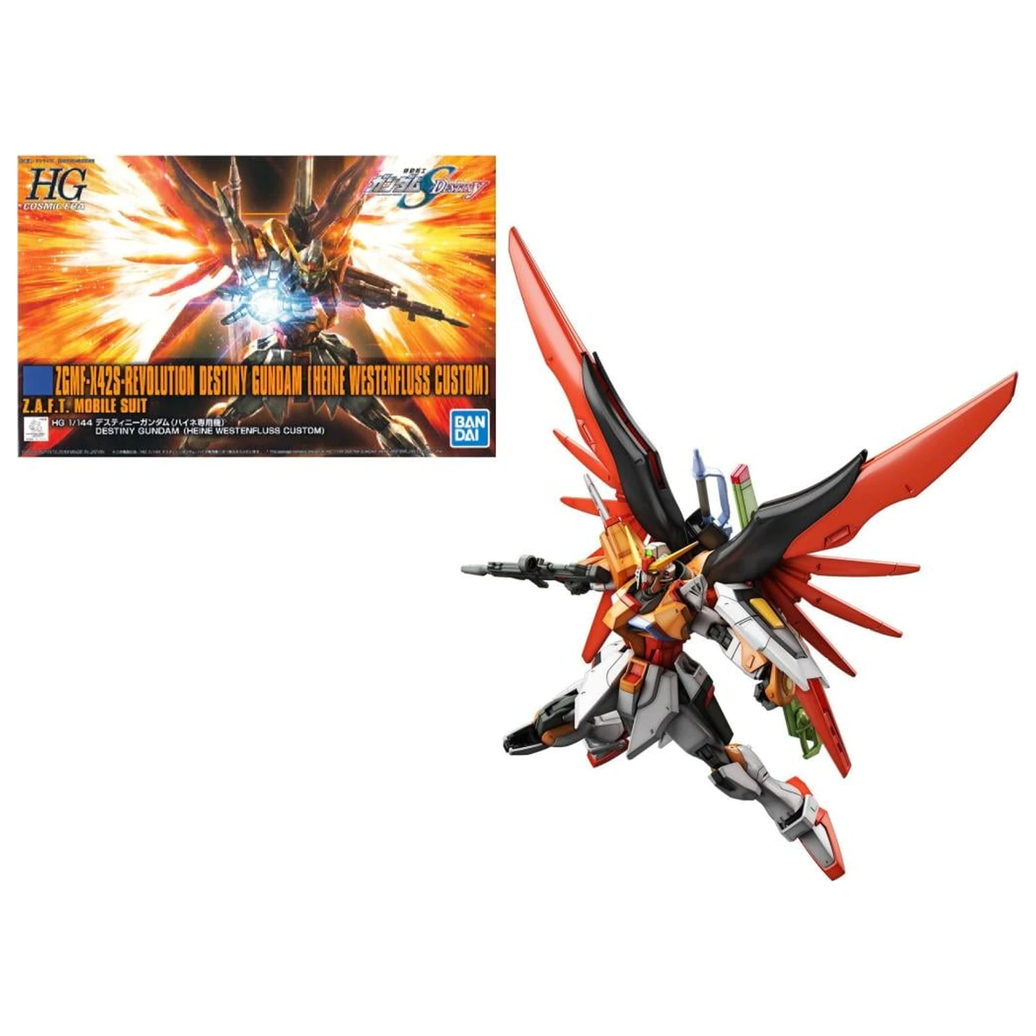 GUNDAM - Model do sklejania HGCE 1/144 Destiny Gundam (Heine Westenfluss Custom) zdjęcie produktu