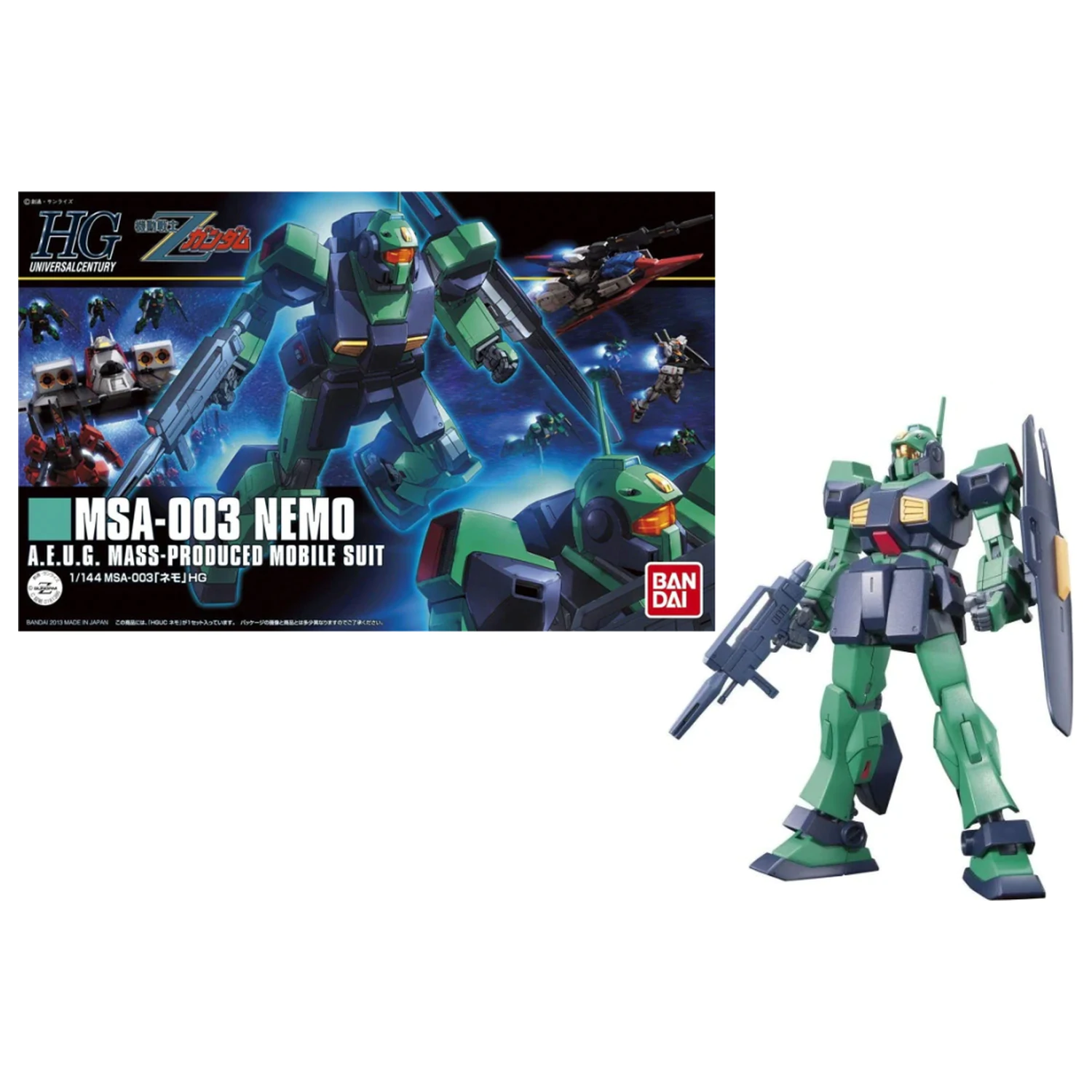 Gundam HGUC 1/144 MSA-003 Nemo Zestaw Modelowy zdjęcie produktu
