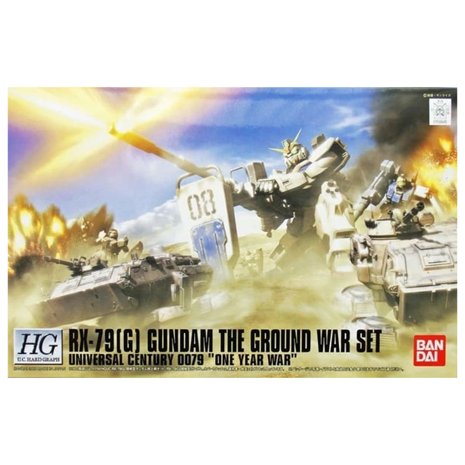 Gundam HGUC 1/144 RX-79(G) Gundam Zestaw do wojny naziemnej zdjęcie produktu