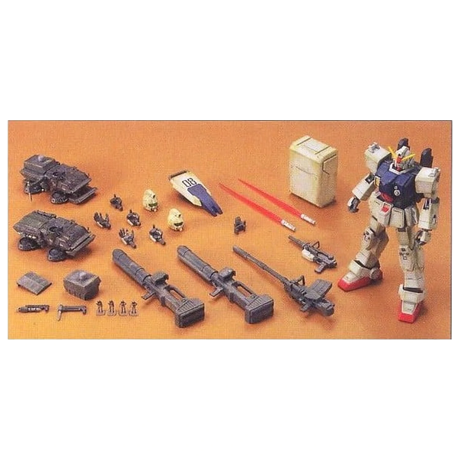Gundam HGUC 1/144 RX-79(G) Gundam Zestaw do wojny naziemnej zdjęcie produktu