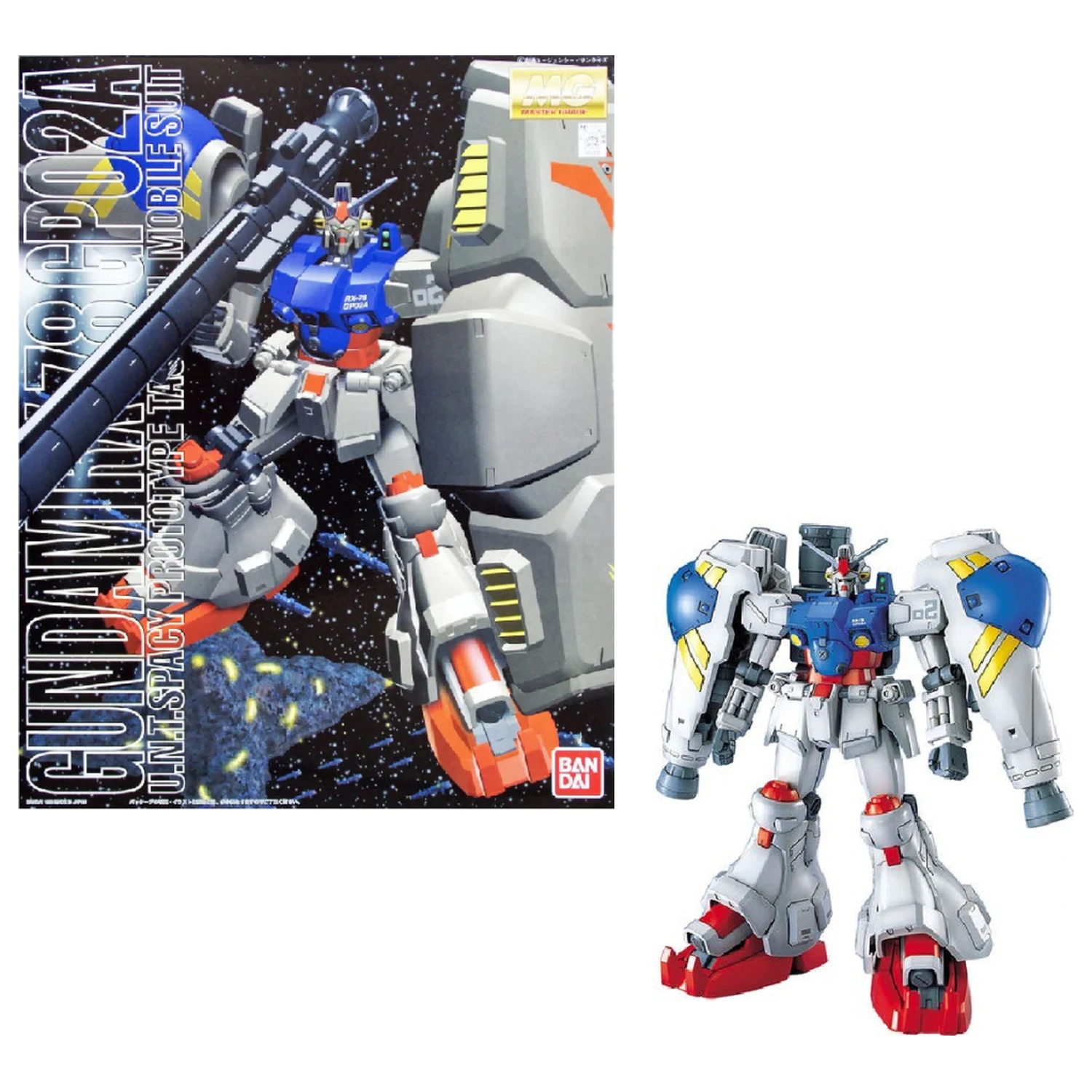GUNDAM Model Kit Master Grade Gundam GP-02A 18 cm zdjęcie produktu