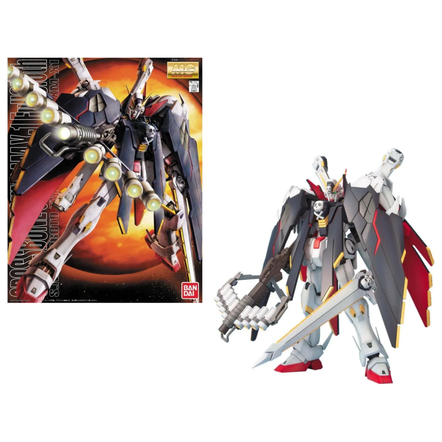 GUNDAM MG 1/100 Crossbone Full Cloth Gundam Zestaw Modelowy zdjęcie produktu