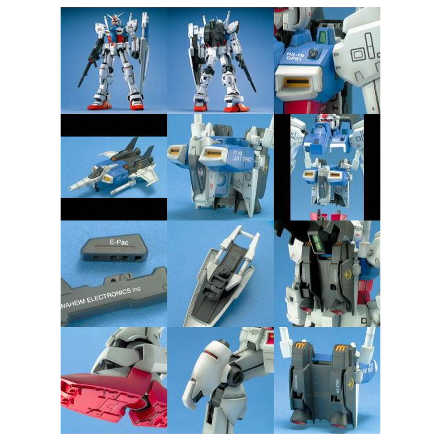 Gundam MG 1/100 Gundam GP01 Zestaw modeli zdjęcie produktu